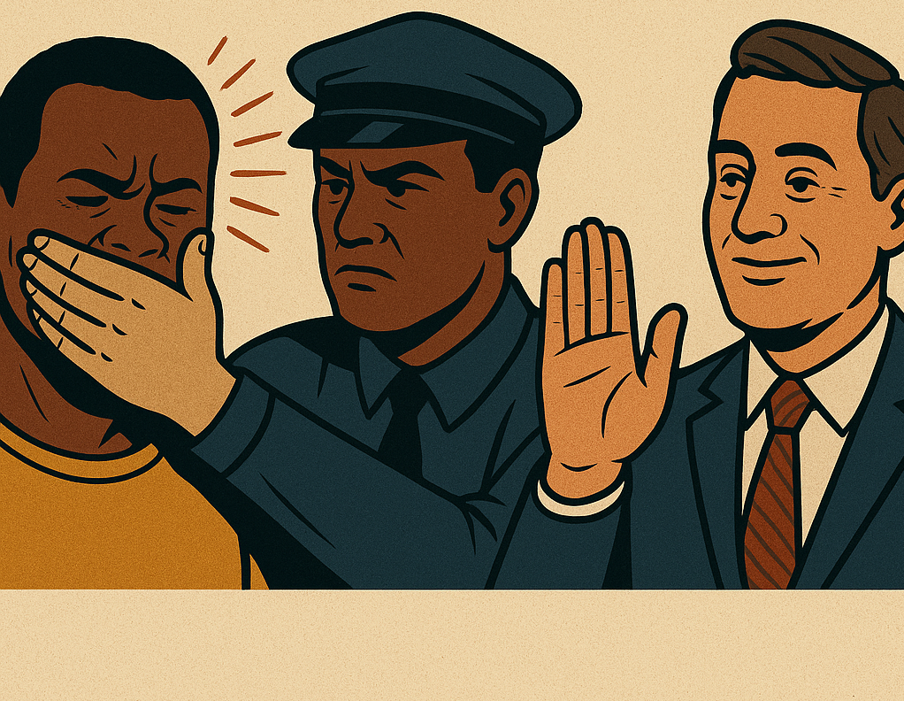 Freedom of speech stifled