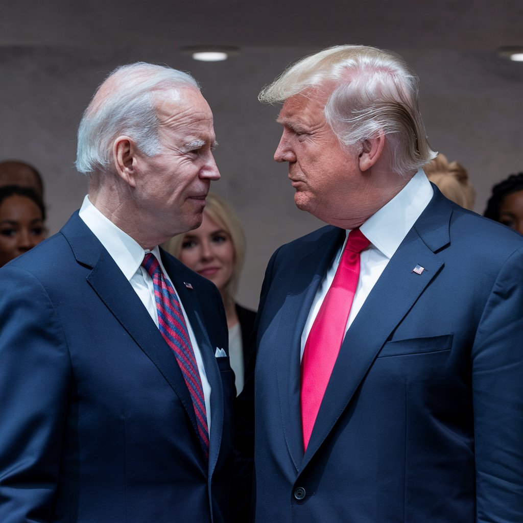 Donald Trump and Joe Biden
